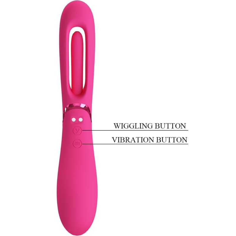 Vibratore G-spot ROMANCE Lexie con 7 modalità di vibrazione, color rosa, design elegante e ergonomico.
