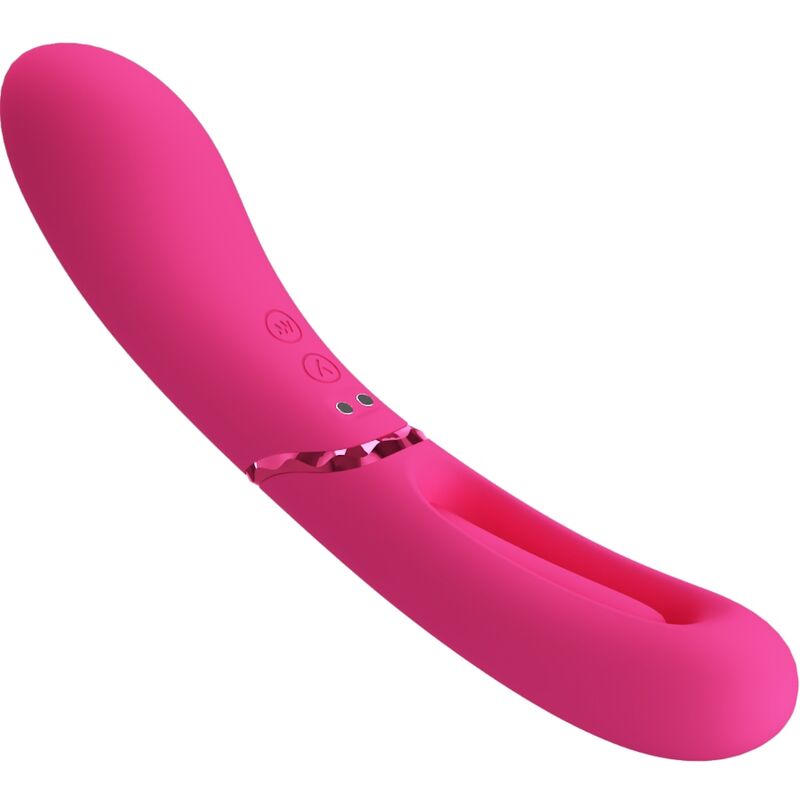 Vibratore rosa Romance Lexie G-Spot con 7 vibrazioni, design ergonomico e dettagli eleganti per il piacere.