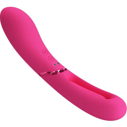 Vibratore rosa Romance Lexie G-Spot con 7 vibrazioni, design ergonomico e dettagli eleganti per il piacere.
