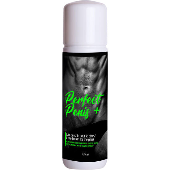 Crema stimolante del pene RUF Perfetto in tubo da 125 ml, visibile sulla confezione con etichette e dettagli del prodotto.