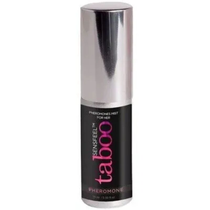 Profumo femminile RUF Taboo Pheromone per lei, fragranza floreale da 15 ml, con feromoni naturali per attirare.