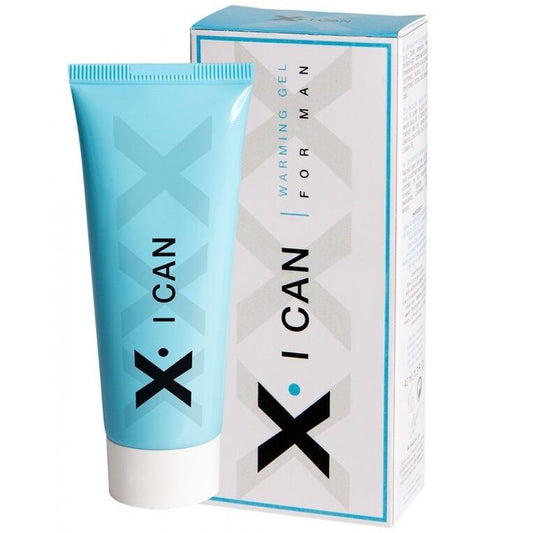 Crema RUF X per erezione effetto caldo, flacone da 40 ml, crema stimolante per migliorare le erezioni.