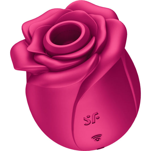 Vibratore classico SATISFYER AIR PULSE PRO 2 BLOSSOM con design elegante e superficie liscia, ideale per stimolazione delicata.