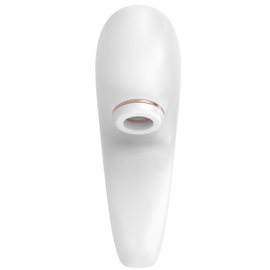 Satisfyer Pro 4 Copie Edizione 2020 di SATISFYER AIR PULSE, dispositivo di stimolazione sensoriale, immagine frontale.