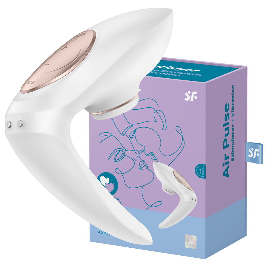 Dispositivo SATISFYER PRO 4 Edizione 2020 SATISFYER AIR PULSE con design elegante e dettagli di alta qualità.