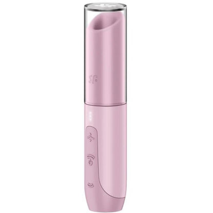 Stimolatore clitorideo SATISFYER Secret Kiss Wave rosa con tecnologia Air Pulse, design compatto e ergonomico.
