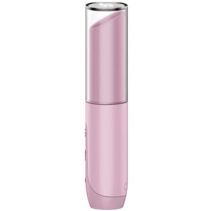 Stimolatore clitorideo rosa SATISFYER SECRET KISS WAVE con tecnologia Air Pulse, visibile con dettagli e design compatto.