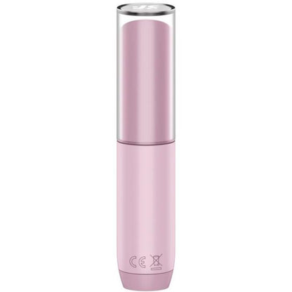Stimolatore clitorideo SATISFYER Secret Kiss Wave rosa con tecnologia Air Pulse, dotato di design compatto e moderno.