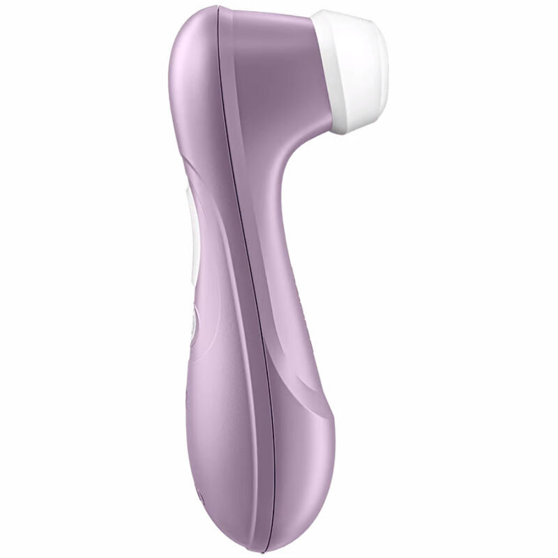 Stimolatore Pro 2 viola di Satisfyer Air Pulse, dispositivo di stimolazione intima con design ergonomico e tecnologia avanzata.