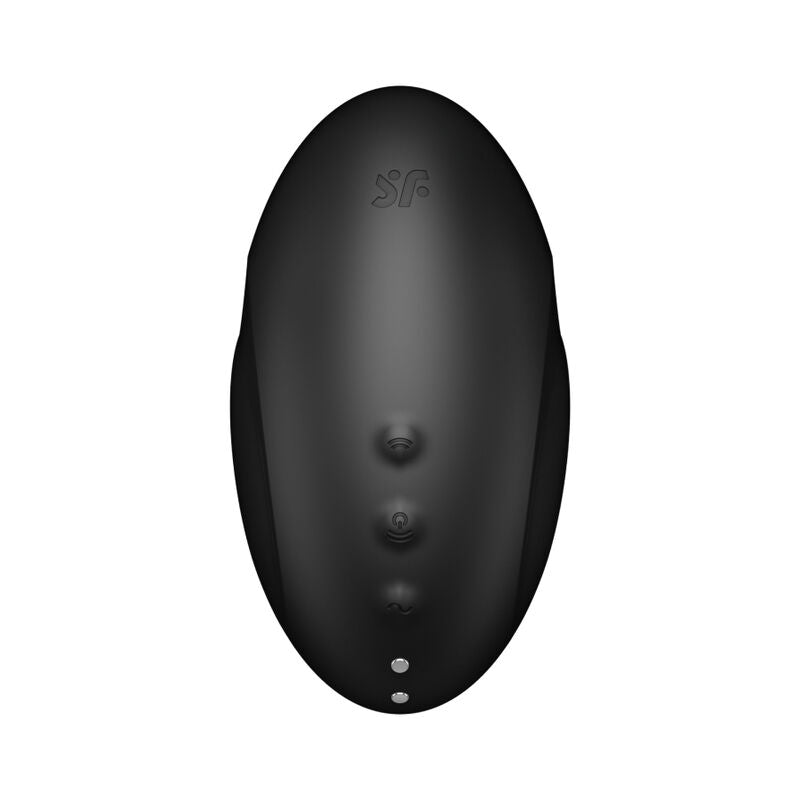 Stimolatore e vibratore vulva Satisfyer Air Pulse Lover 3 nero, dispositivo di stimolazione con tecnologia Air Pulse.