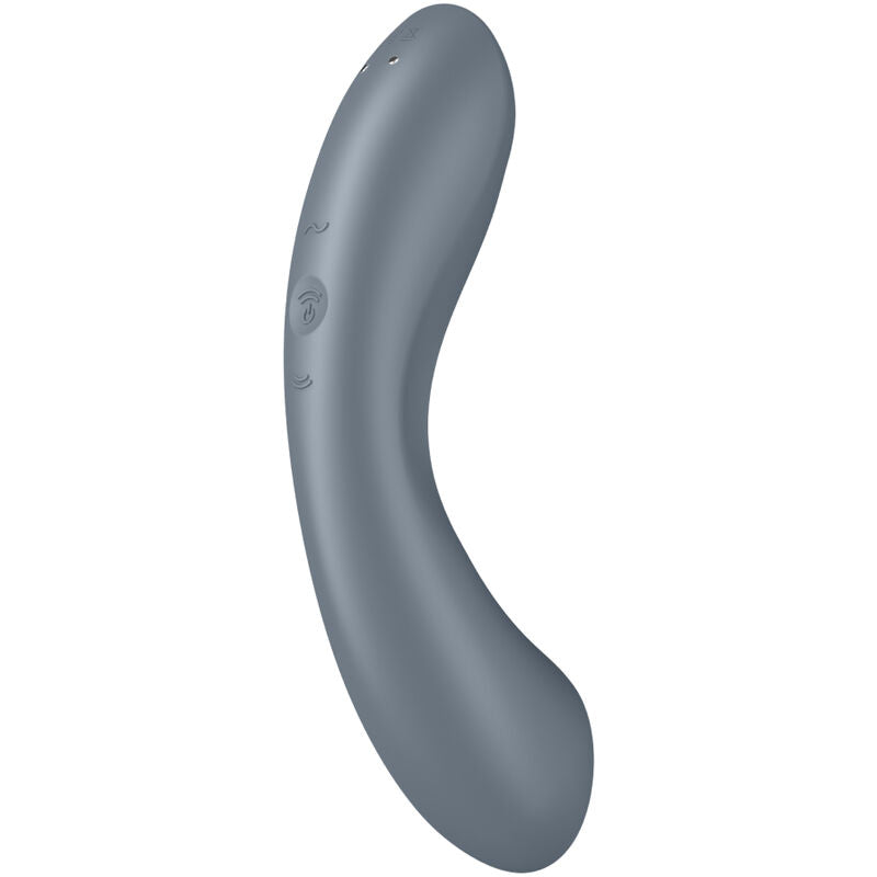 Satisfyer Curve Trinity 1 Air Pulse in rosso, vibratore con stimolazione a impulsi d'aria e vibrazione, marca Satisfyer.