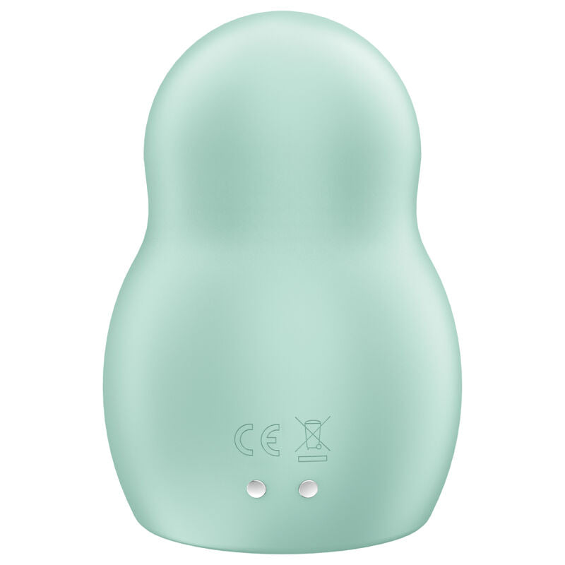 Stimolatore e vibratore doppio SATISFYER PRO TO GO 1, design rosso, con tecnologia AIR PULSE, visibile in immagine.