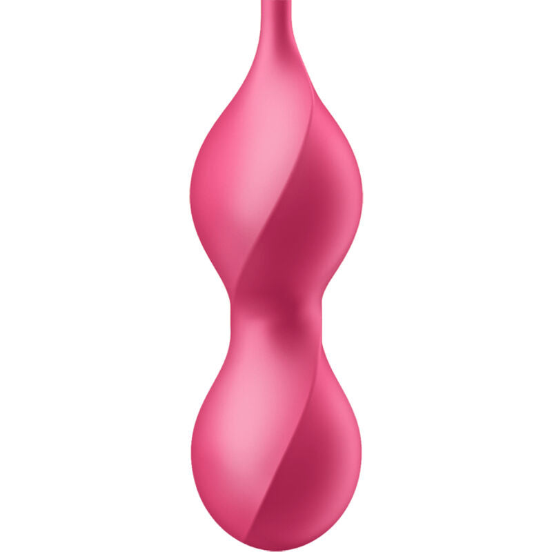 Sfere Kegel vibranti SATISFYER LOVE BIRDS 2 con app gratuita, gioco di palline per il benessere e la stimolazione.