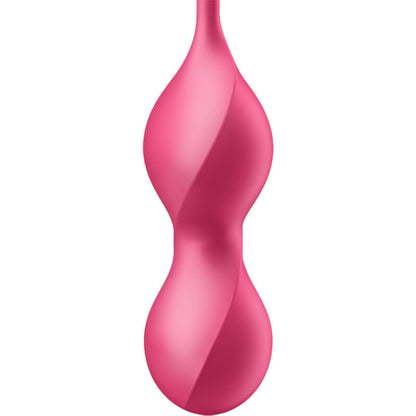 Sfere Kegel vibranti SATISFYER LOVE BIRDS 2 con app gratuita, gioco di palline per il benessere e la stimolazione.