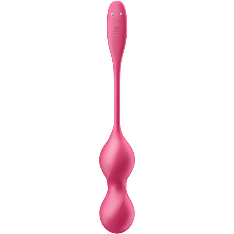 Sfere Kegel vibranti SATISFYER LOVE BIRDS 2 con app gratuita, eleganti e funzionali per il benessere e il piacere.