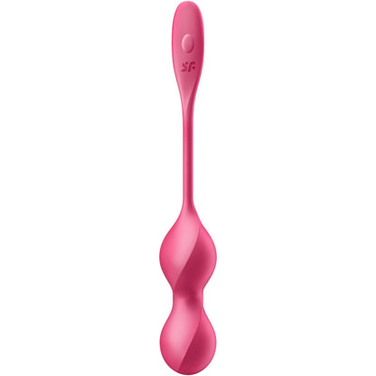 Sfere kegel vibrating SATISFYER LOVE BIRDS 2 con app gratuita, ideale per esercizi di pelvic floor e piacere personale.