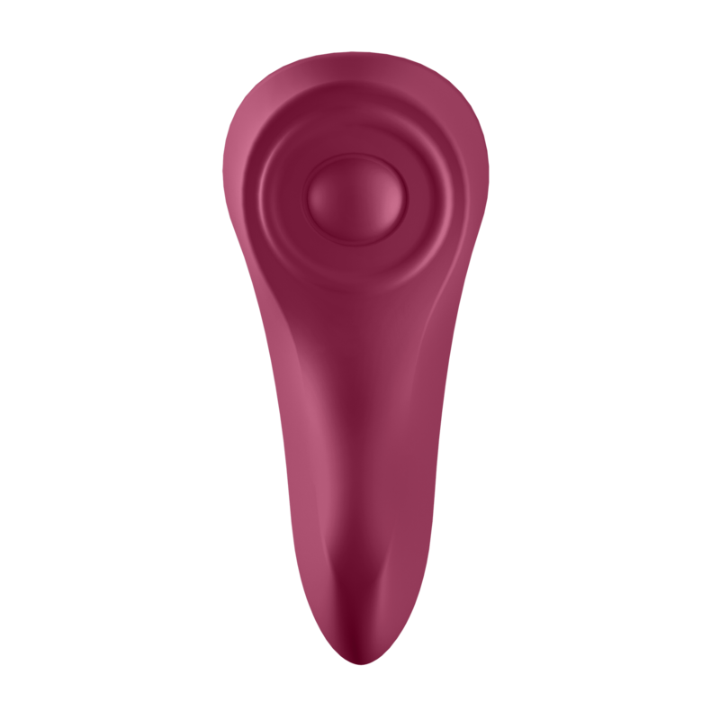 Perizoma sexy SATISFYER SEXY SECRET PANTY in pizzo nero con dettagli eleganti, perfetto per momenti intimi e sensuali.