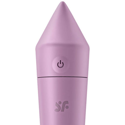 Bullet vibratore SATISFYER ULTRA POWER LILLA, compatto e potente, in colore viola, design ergonomico, marca SATISFYER CONNECT.