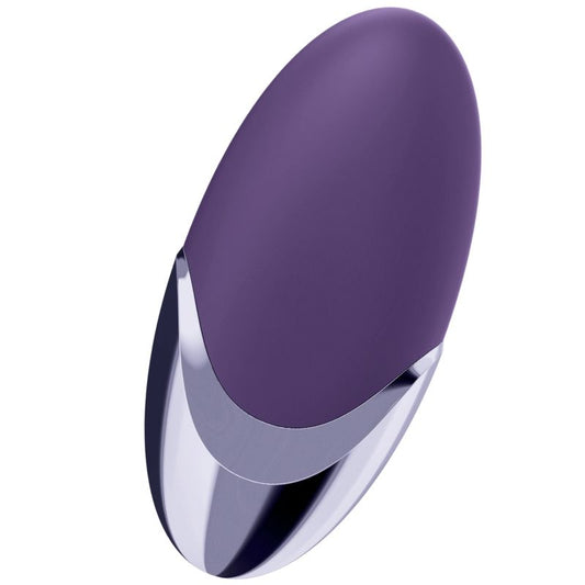 Satisfyer Layons Viola Piacere, dispositivo vibrante rosa con design ergonomico e superficie liscia, ideale per il piacere personale