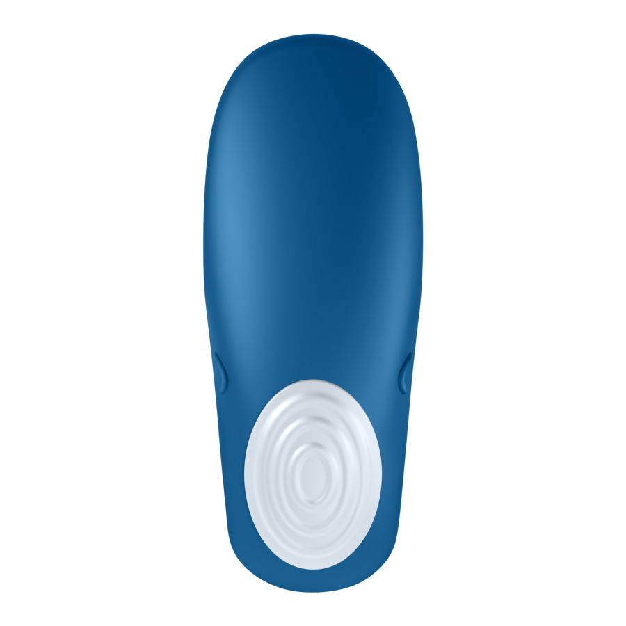 Stimolatore a forma di balena SATISFYER PARTNER, vibratore stimolante per entrambi i partner, edizione 2020, in dettaglio.