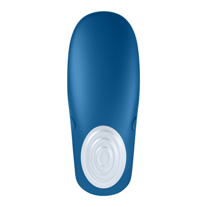 Stimolatore a forma di balena SATISFYER PARTNER, vibratore stimolante per entrambi i partner, edizione 2020, in dettaglio.