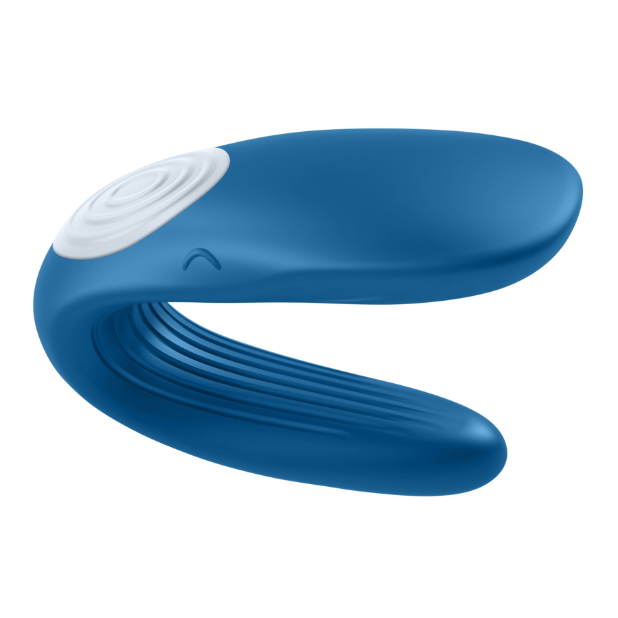 Stimolatore vibratore Satisfyer Partner Toy Whale di Satisfyer Partner, edizione 2020, con design stimolante per entrambi i partner