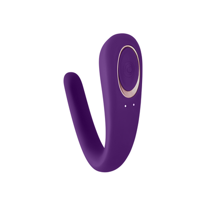 Vibratore giocattolo SATISFYER Partner, stimolatore per coppie, design elegante, realizzato in materiale morbido e sicuro.