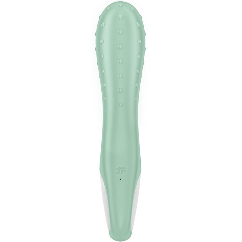 Satisfyer Air Pump Vibrator 3 Punti G gonfiabile Menta, vibratore con pompa d'aria di marca Satisfyer.