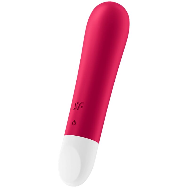 Vibratore Satisfyer Bullet Ultra Power 1 rosso, piccolo e potente con design ergonomico per stimolazione mirata