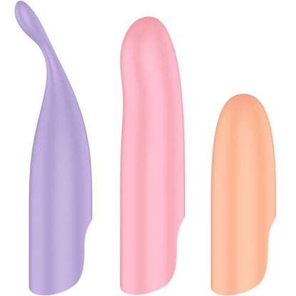 Vibratore SATISFYER G-SPOT WAVE 4 in grigio scuro, con 12 programmi di vibrazione, ideale per stimolazione del punto G.