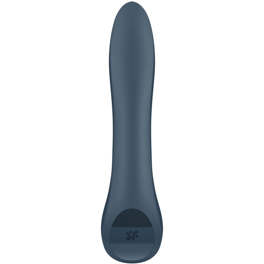 Vibratore SATISFYER G-Spot Wave 4 in grigio scuro con 12 programmi di vibrazione, design ergonomico e stimolazione mirata