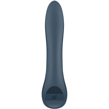 Vibratore SATISFYER G-Spot Wave 4 in grigio scuro con 12 programmi di vibrazione, design ergonomico e stimolazione mirata