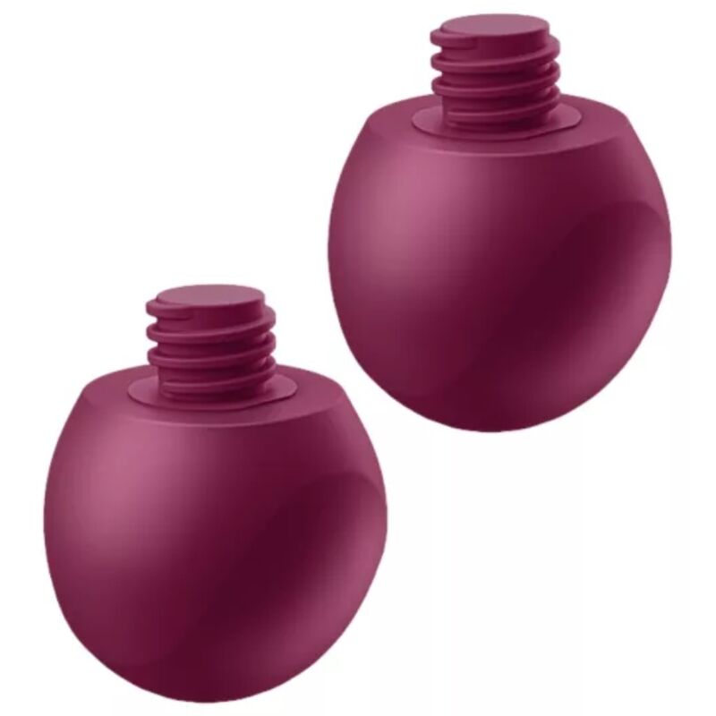Vibratore SATISFYER Love Birds Vary SFere con sfere vibranti, colore rosso vino, controllo tramite app gratuita, design elegante.