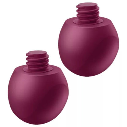 Vibratore SATISFYER Love Birds Vary SFere con sfere vibranti, colore rosso vino, controllo tramite app gratuita, design elegante.