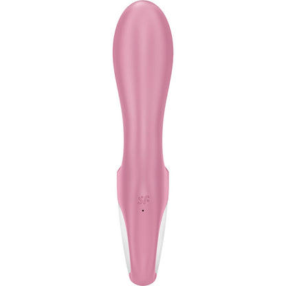 Pompa ad aria rosa SATISFYER Bunny 2, vibratore con design elegante e dettagli colorati, visibile in primo piano.