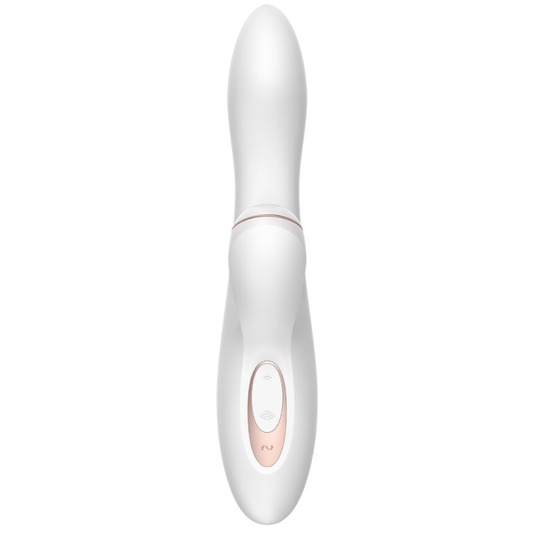 Vibratore SATISFYER Pro G-Spot coniglio edizione 2020, stimolatore per il punto G con design ergonomico e dettagli eleganti.
