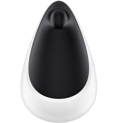 Stimolatore clitoride SATISFYER SPOT ON 3 nero, vibratore intimo con design compatto e specifico per il piacere femminile.