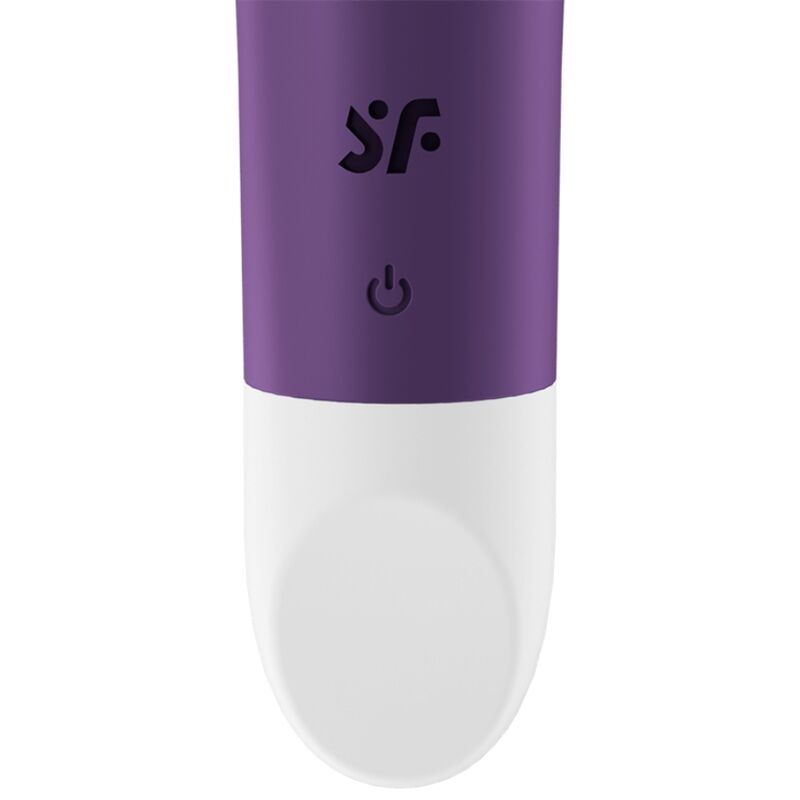 Bullet vibratore SATISFYER Ultra Power Bullet 2 viola, compatto e potente, con superficie liscia e design ergonomico.
