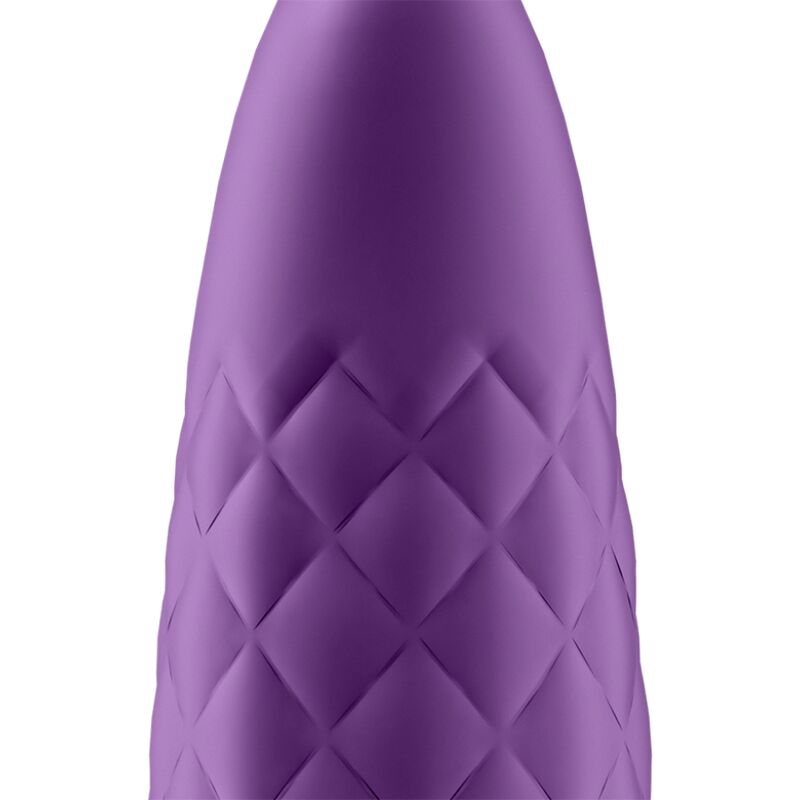 Bullet vibrator Satisfyer Ultra Power Bullet 5 violetta con design compatto e superficie liscia, perfetto per stimolazione mirata.