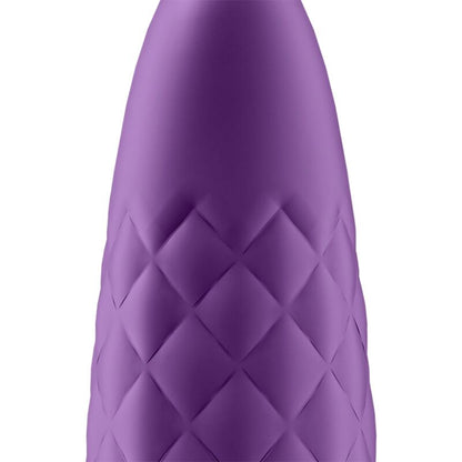 Bullet vibrator Satisfyer Ultra Power Bullet 5 violetta con design compatto e superficie liscia, perfetto per stimolazione mirata.