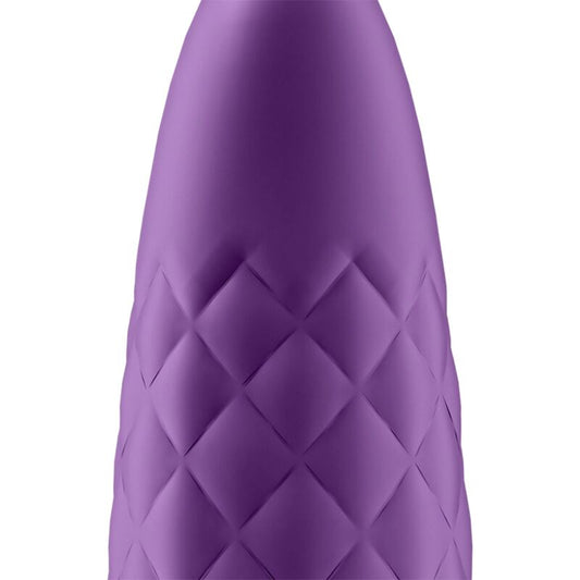Bullet vibrator Satisfyer Ultra Power Bullet 5 violetta con design compatto e superficie liscia, perfetto per stimolazione mirata.