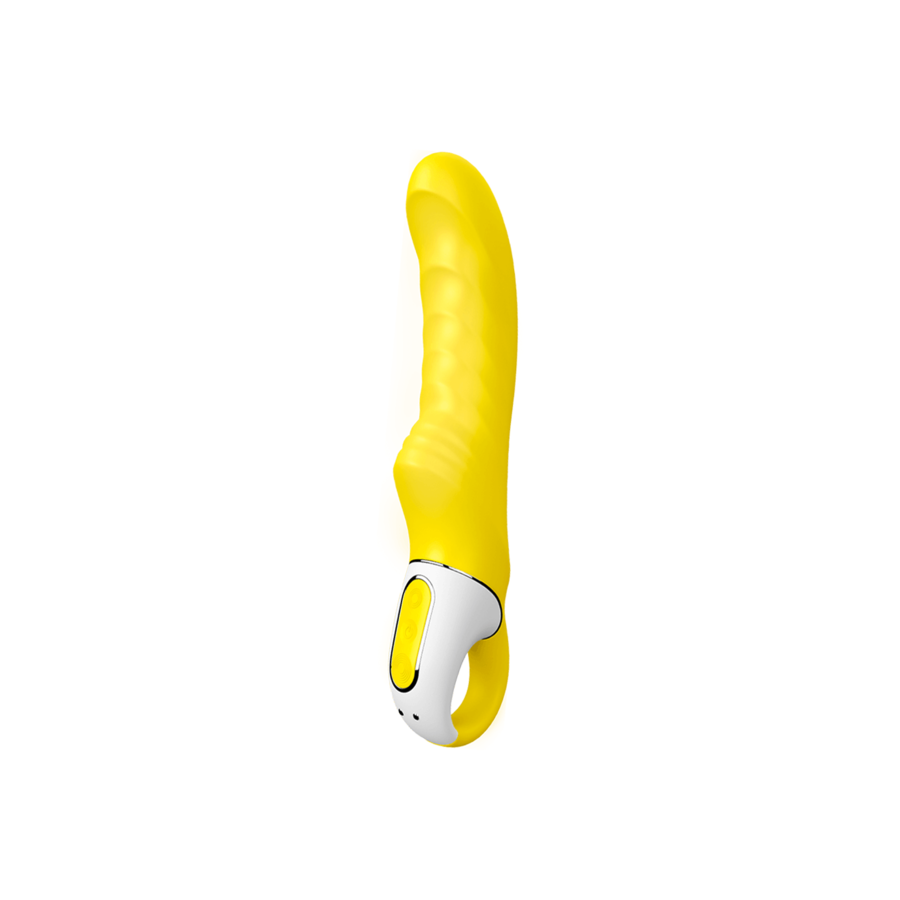 Vibratore SATISFYER VIBE YUMMY SUNSHINE con design ergonomico e colori vivaci, ideale per stimolazione e piacere personale
