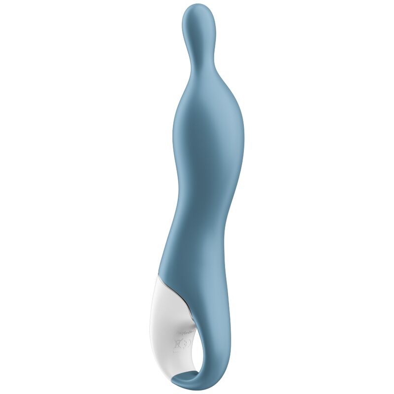 Vibratore Satisfyer Amazing 1 in blu, con design compatto e ergonomico, ideale per stimolazione precisa e piacevole.