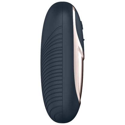 Vibratore Satisfyer Dark Desire Layon, il vibratore Satisfyer con design elegante e dettaglio in rilievo, ideale per il piacere.