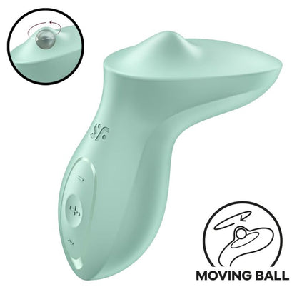 Vibratore Satisfyer Exciterrr da appoggio clitoride con tecnologia menta, morbido e ergonomico, prodotto da SATISFYER VIBRATOR.