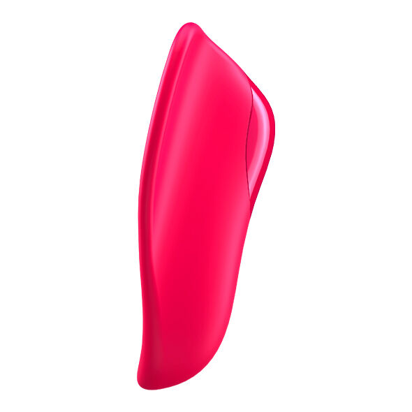 Vibratore SATISFYER High Fly Finger color fucsia, design compatto e ergonomico, materiale morbido e di alta qualità.