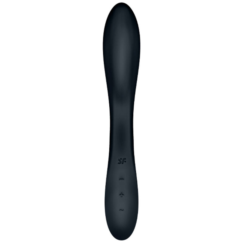 Vibratore Satisfyer Rolling Pleasure G-spot, design ergonomico e stimolazione mirata, in dettaglio in immagine.