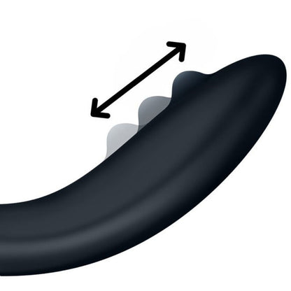 Vibratore SATISFYER Rolling Pleasure G-Spot, design ergonomico con superficie liscia e forma curva per stimolazione del punto G.