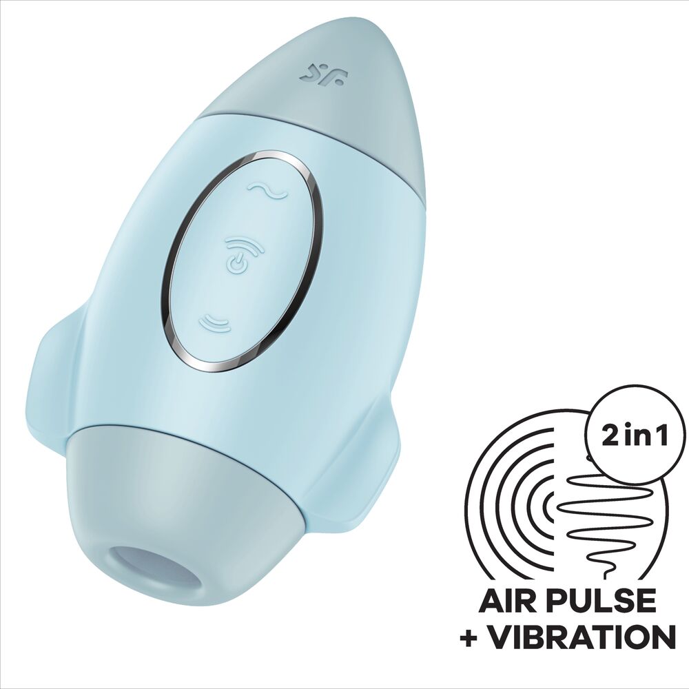 Vibratore SATISFYER Mission Control Lilla Piccolo con doppio impulso, design compatto e color lilla, ideale per stimolazione duale