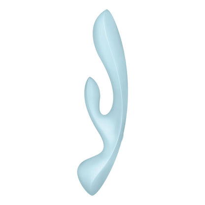 Vibratore Satisfyer Triple OH rosa, vibratore ibrido con tre modalità di vibrazione, design ergonomico e color rosa brillante.